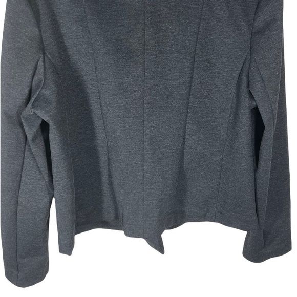 CATHERINE Malandrino Runway Style Womens Sz 2XL Charcoal Jacket ZIP Front - Picture 6 of 9